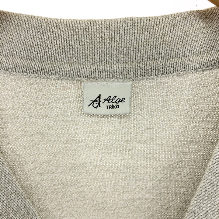 ALGE TRIKO Acrylic Knit Cardigan Men's L equivalent /eaa507033