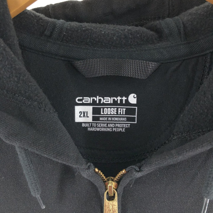 Carhartt Loose Fit Sweat Full Zip Hoodie Men's XXL / eaa507072