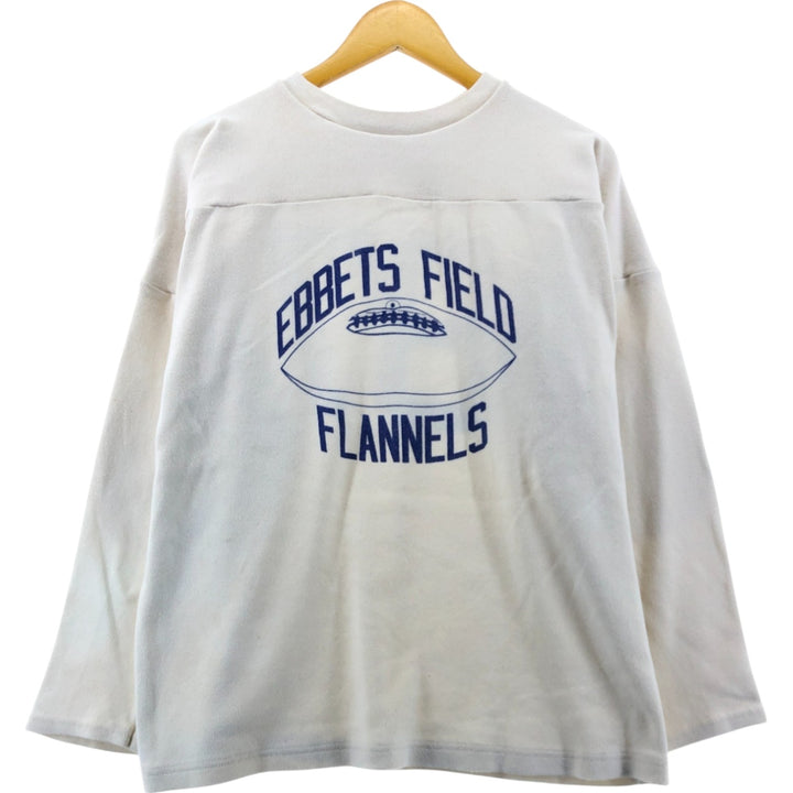 EBBETS FIELD FLANNELS Football T-shirt Made in Canada Men's L size /eaa507115