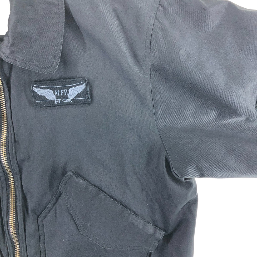 Civilian MFH CWU-36/P type padded military flight jacket, men's size L equivalent /eaa507137