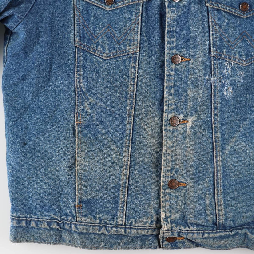 90'S Wrangler Denim Jacket, G-Jean, Men's XL Size, Vintage /eaa507157