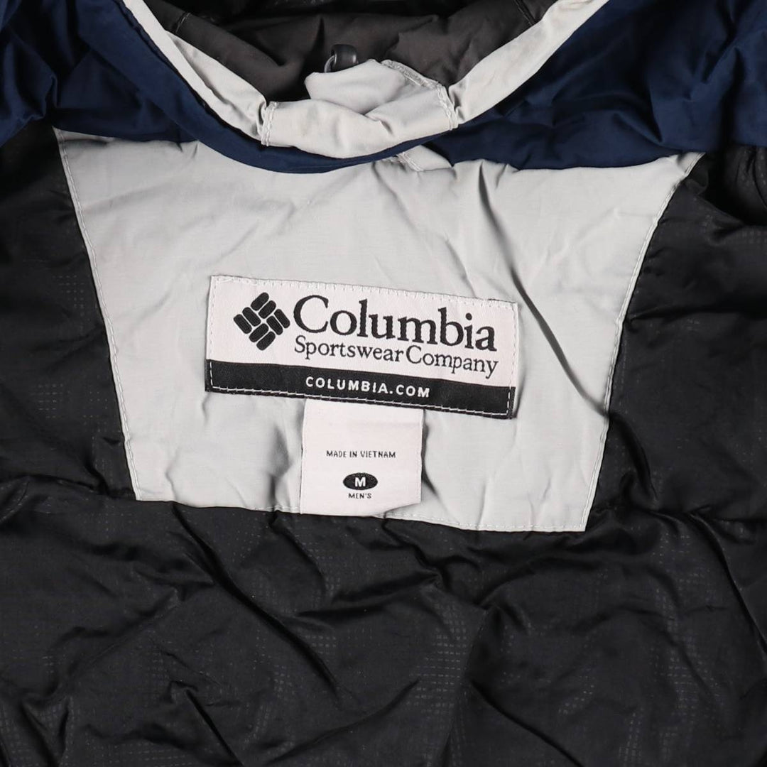 00s~ Columbia Padded Mountain Parka Shell Jacket Puffer Jacket Men's Medium Size Long Sleeve /eaa507166