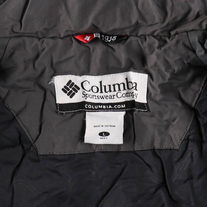 00s~ Columbia Padded Mountain Parka Shell Jacket Puffer Jacket Men's L size / eaa507167