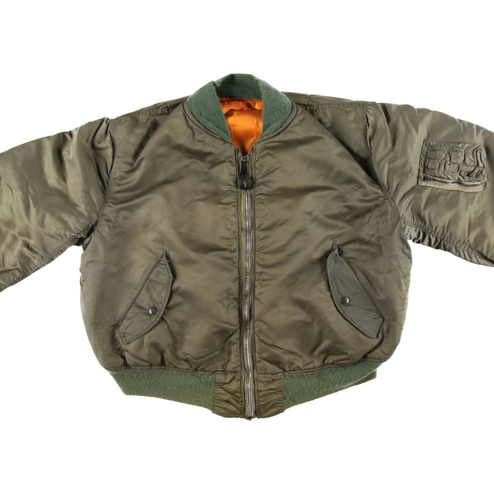 Civilian product Alpha ALPHA MA-1 military flight jacket made in USA equivalent to men's XL /eaa507230