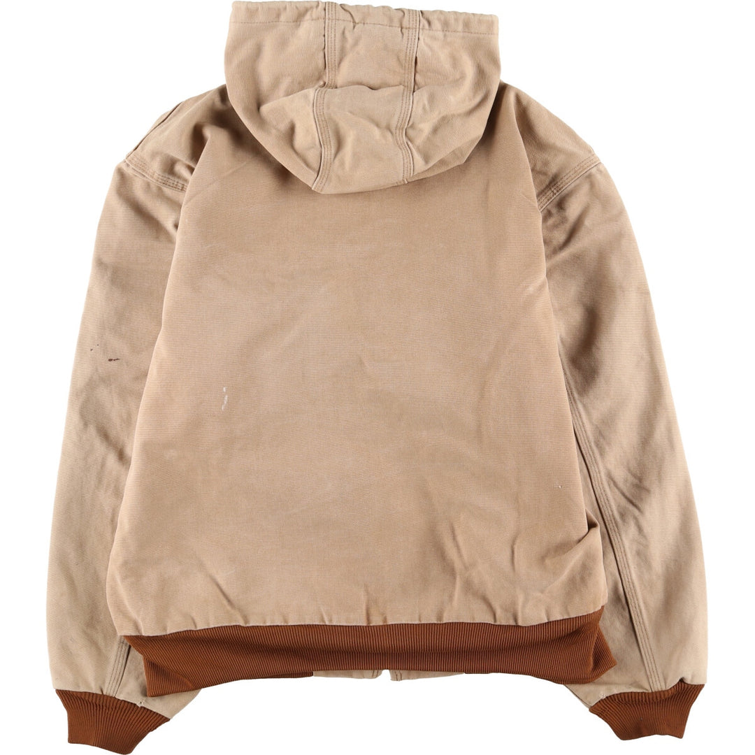 Carhartt Active Jacket Duck Full Zip Parka Made in USA Men's L size / eaa507252