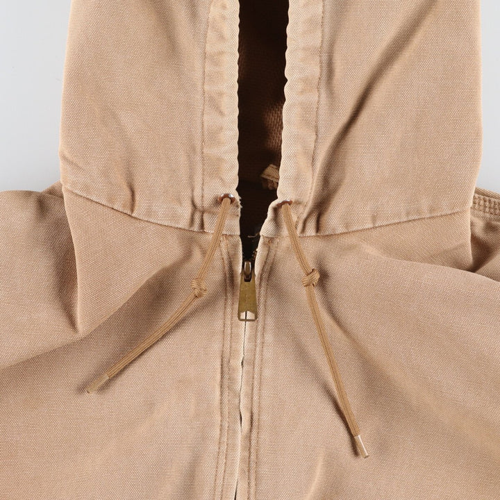 Carhartt Active Jacket Duck Full Zip Parka Made in USA Men's L size / eaa507252