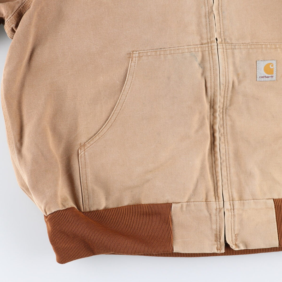 Carhartt Active Jacket Duck Full Zip Parka Made in USA Men's L size / eaa507252