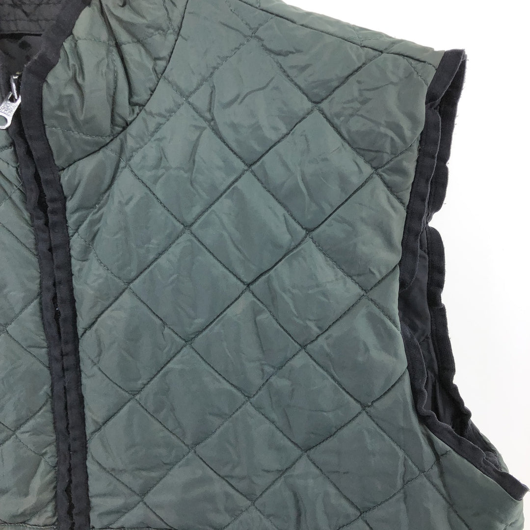 90'S NAUTICA Reversible Quilted Vest Men's M Size Vintage / eaa507360