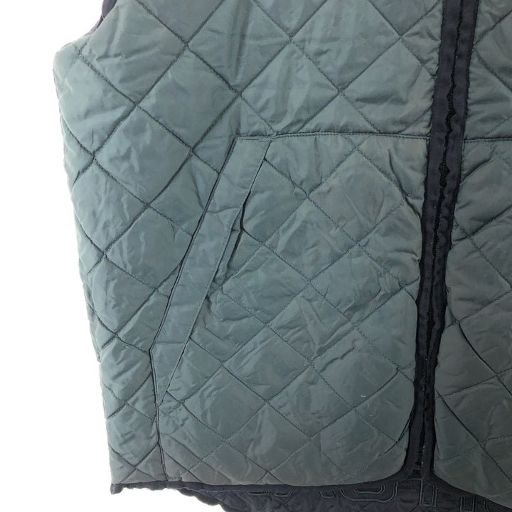 90'S NAUTICA Reversible Quilted Vest Men's M Size Vintage / eaa507360