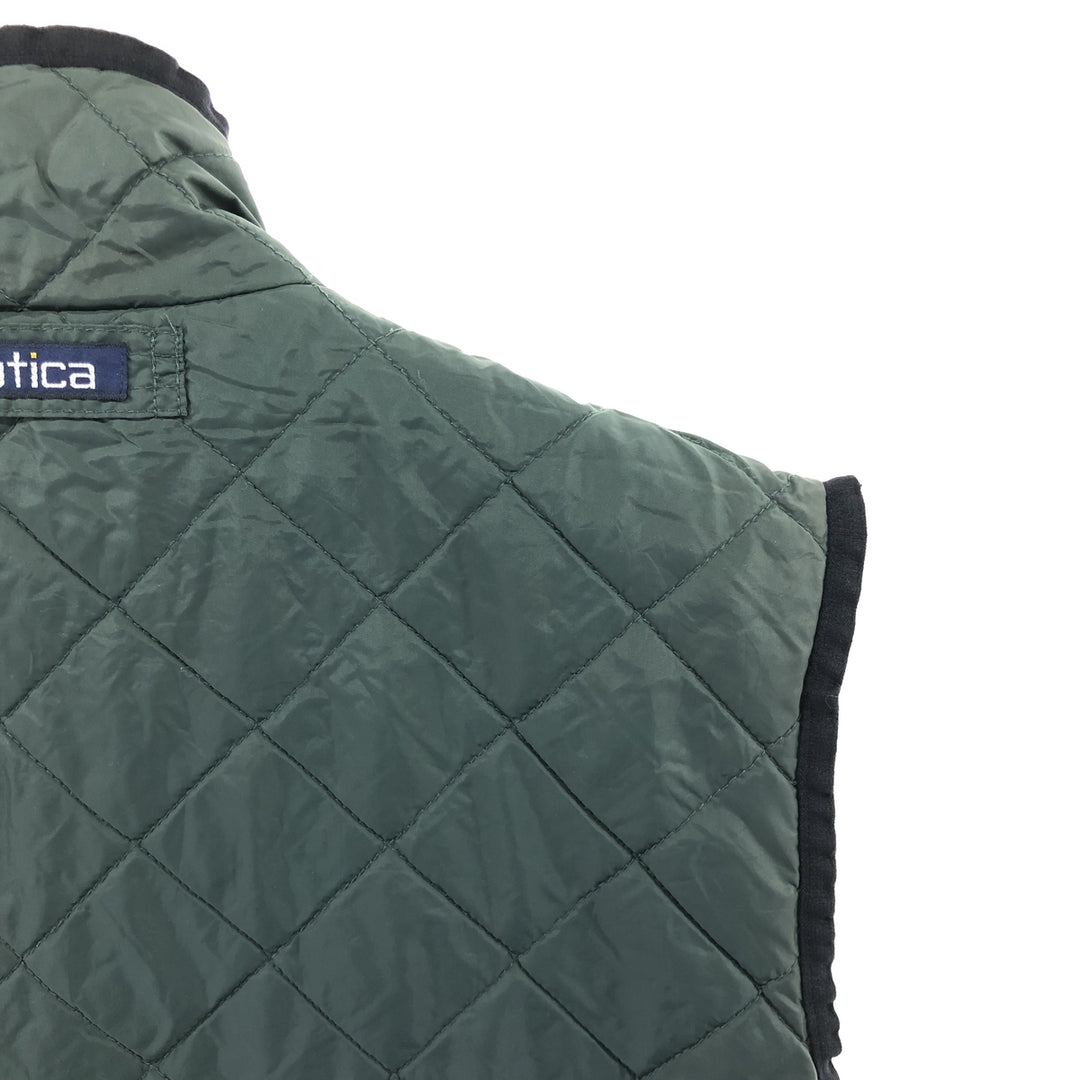 90'S NAUTICA Reversible Quilted Vest Men's M Size Vintage / eaa507360