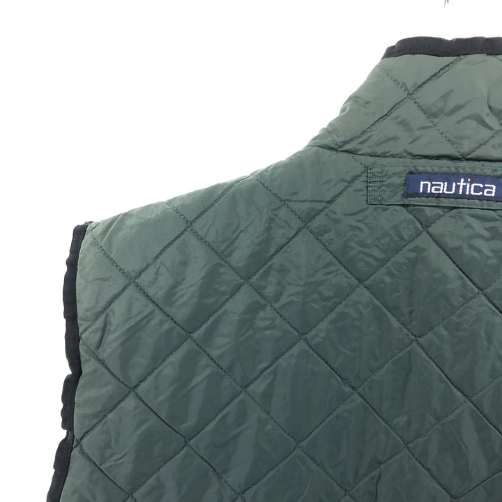 90'S NAUTICA Reversible Quilted Vest Men's M Size Vintage / eaa507360