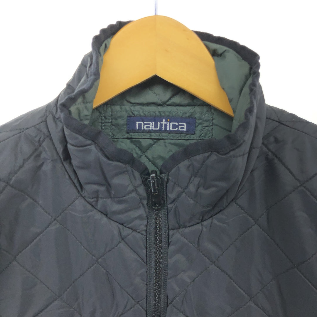 90'S NAUTICA Reversible Quilted Vest Men's M Size Vintage / eaa507360