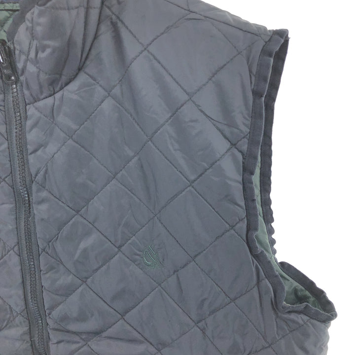 90'S NAUTICA Reversible Quilted Vest Men's M Size Vintage / eaa507360