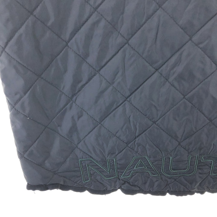 90'S NAUTICA Reversible Quilted Vest Men's M Size Vintage / eaa507360