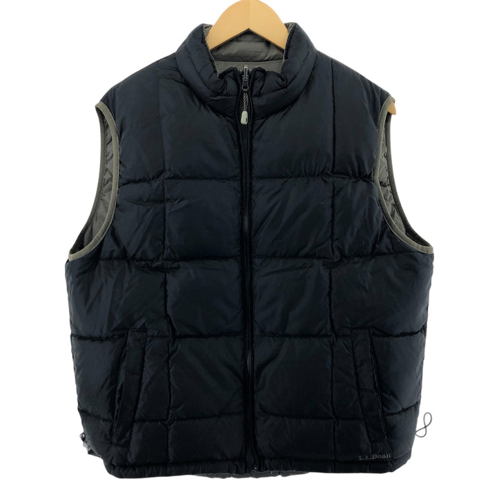 LLBean Reversible Ripstop Goose Down Vest Men's M size / eaa507373