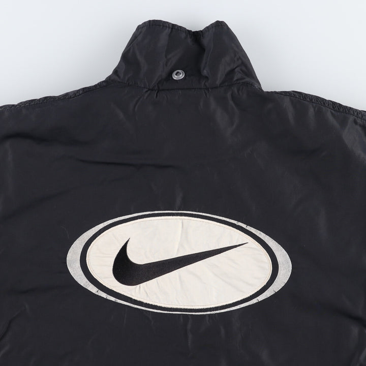 90'S Nike Back Logo Padded Jacket Puffer Jacket Men's M Size Vintage Drawstring /eaa507425