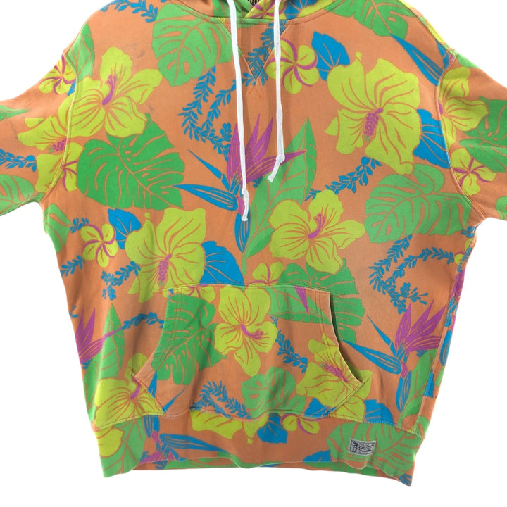 Ralph Lauren POLO RALPH LAUREN All-over Hibiscus Pattern Sweat Pullover Hoodie Men's L size / eaa507448