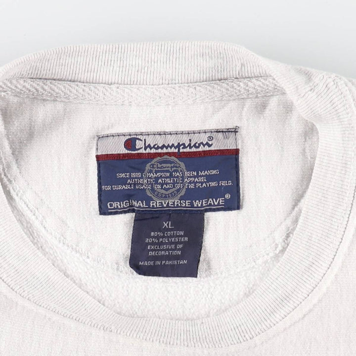 00'S Champion Original Reverse Weave College Sweatshirt Trainer Men's XL /eaa507466