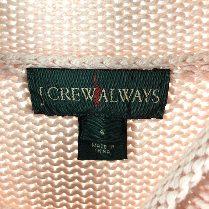 90s~ J.Crew ALWAYS Roll Neck Cotton Knit Sweater Women's Size S Vintage /eaa507500