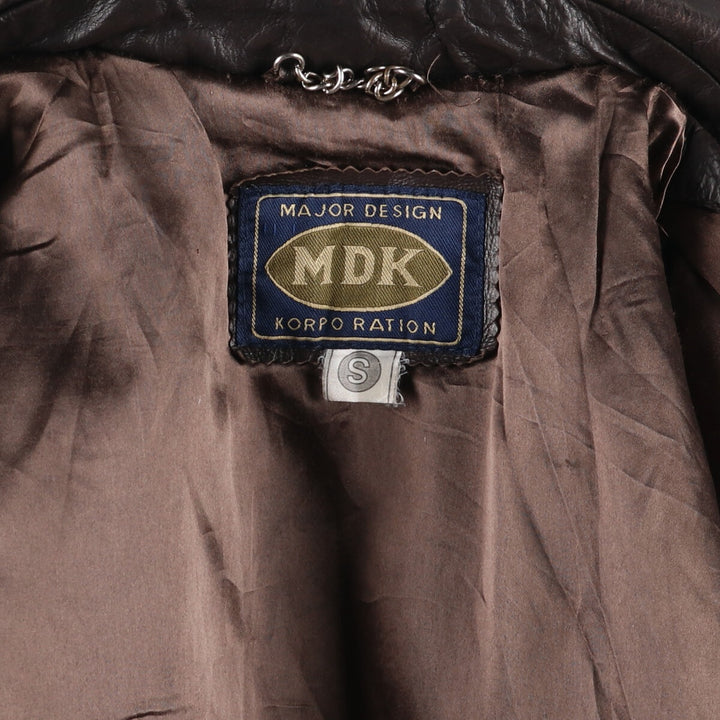 MDK Leather Blouson Type Men's S equivalent /eaa507532