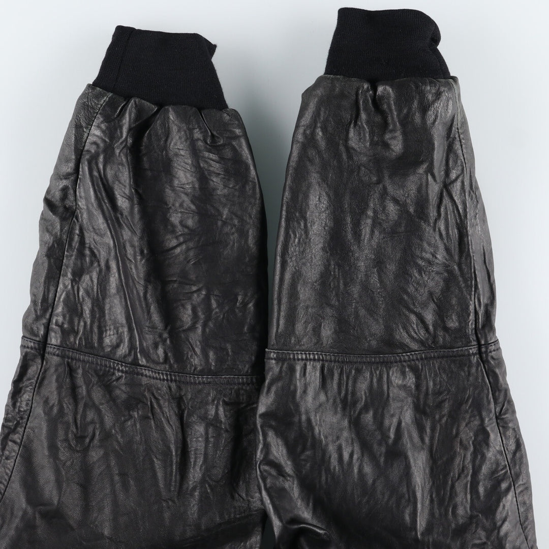 Leather blouson, men's size L / eaa507537