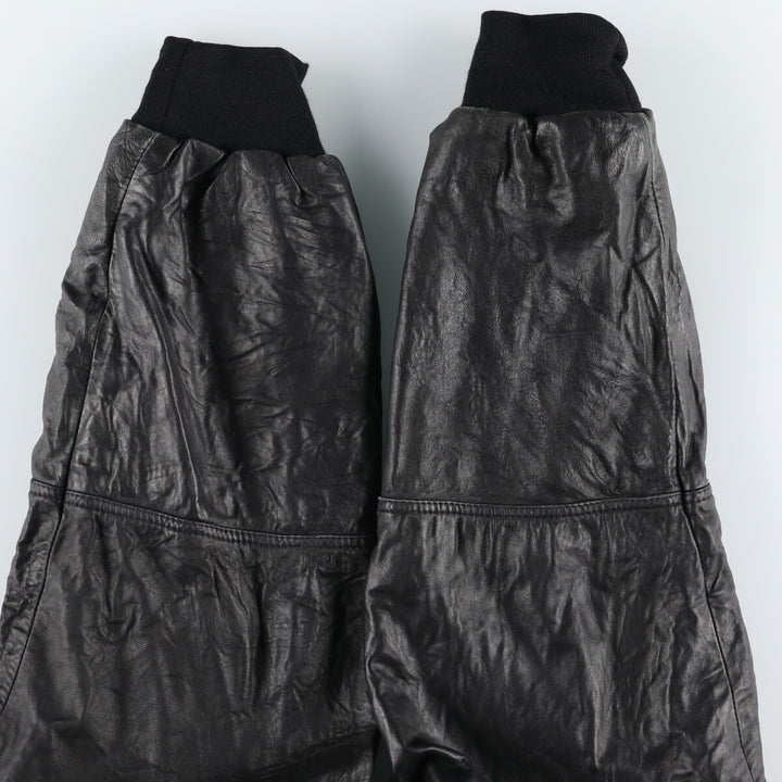 Leather blouson, men's size L / eaa507537