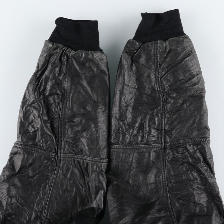 Leather blouson, men's size L / eaa507537