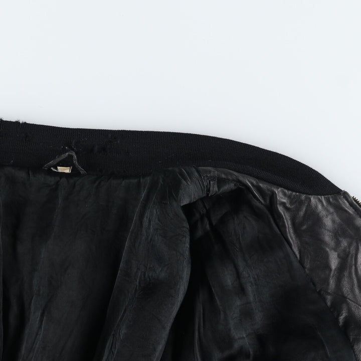 Leather blouson, men's size L / eaa507537