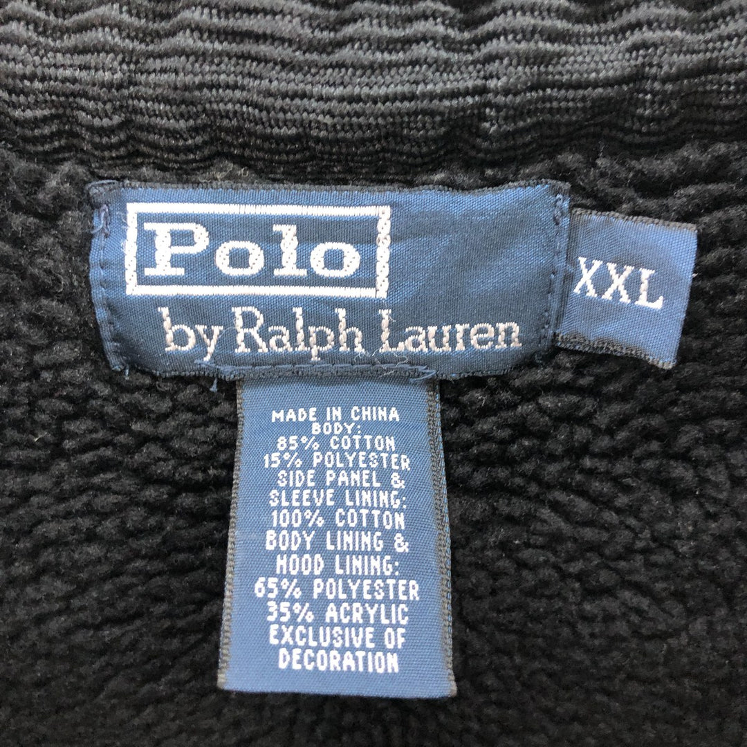 Ralph Lauren POLO by Ralph Lauren Patched Sweatshirt Full Zip Hoodie Men's XXL / eaa507571