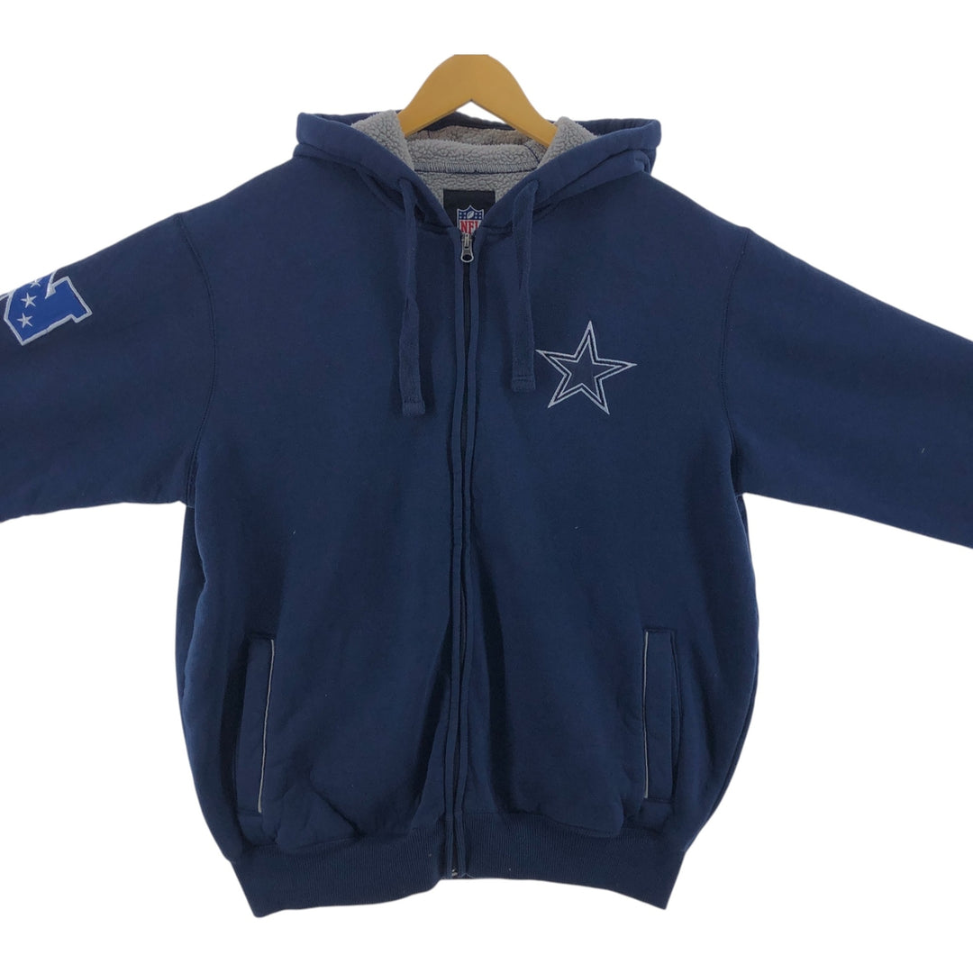 NFL DALLAS COWBOYS Dallas Cowboys Sweat Full Zip Hoodie Men's M /eaa507574