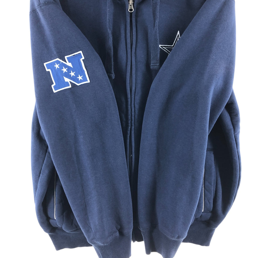 NFL DALLAS COWBOYS Dallas Cowboys Sweat Full Zip Hoodie Men's M /eaa507574