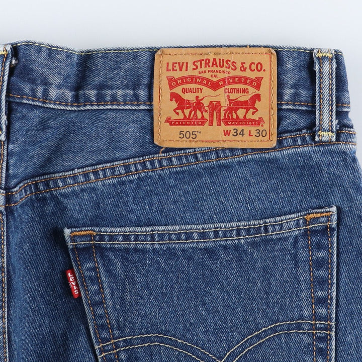 Levi's 505 tapered denim pants for men, size W35 / eaa507629