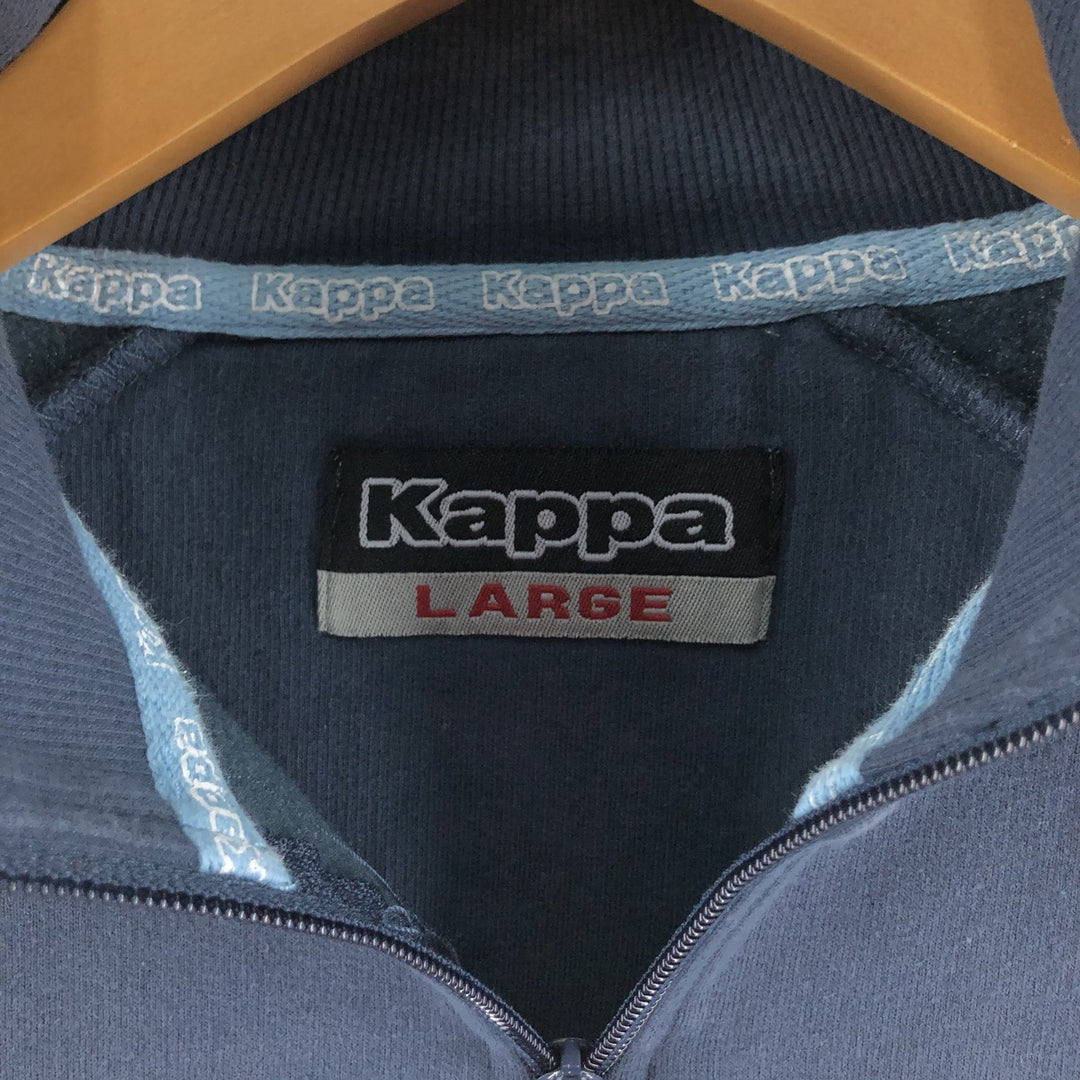 00'S Kappa Half Zip Sweatshirt Trainer Men's L size / eaa507666