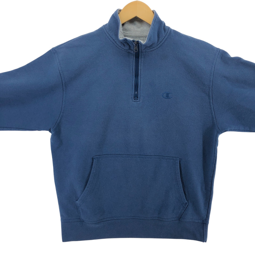 Champion Authentic Half Zip Sweatshirt, Men's M Size / eaa507679