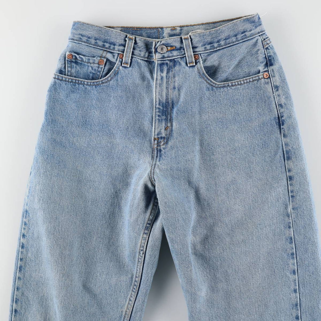 90'S Levi's 560 LOOSE FIT STRAIGHT LEG tapered denim pants for women, size L (w28) Vintage / eaa507694