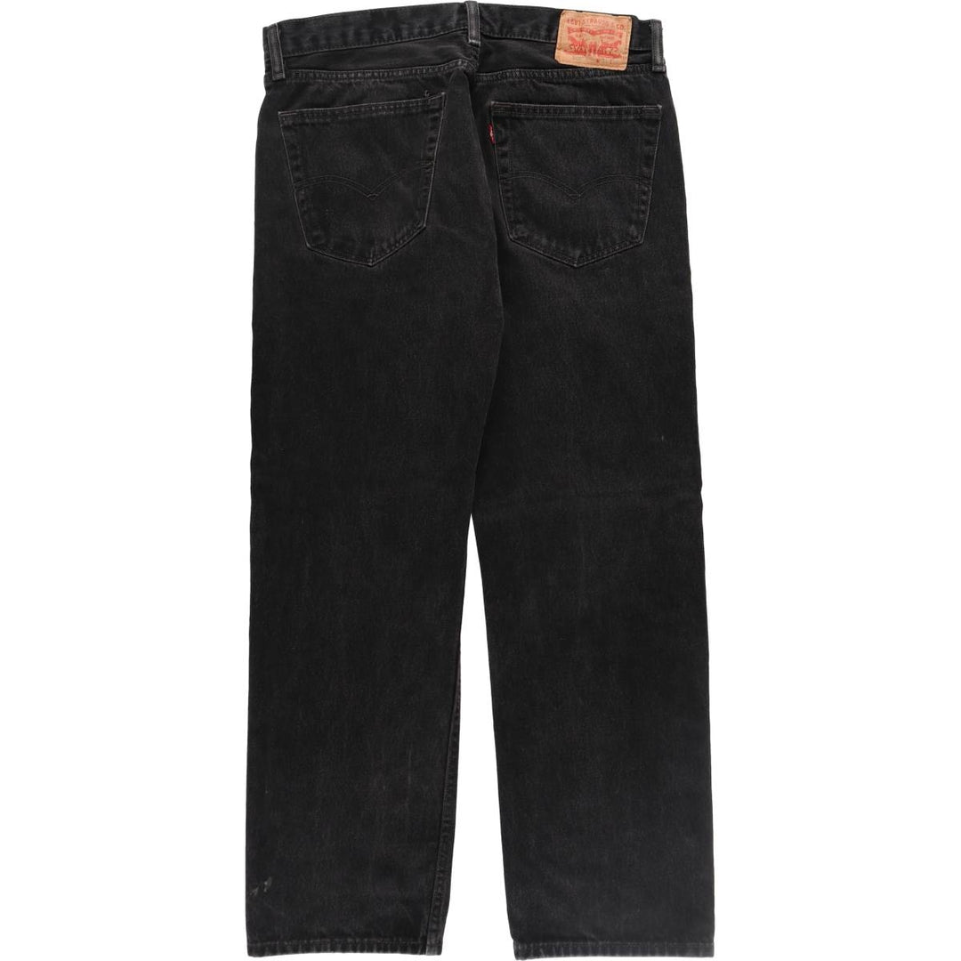 Levi's 505 Black Denim Tapered Denim Pants Men's W36 equivalent / eaa507698