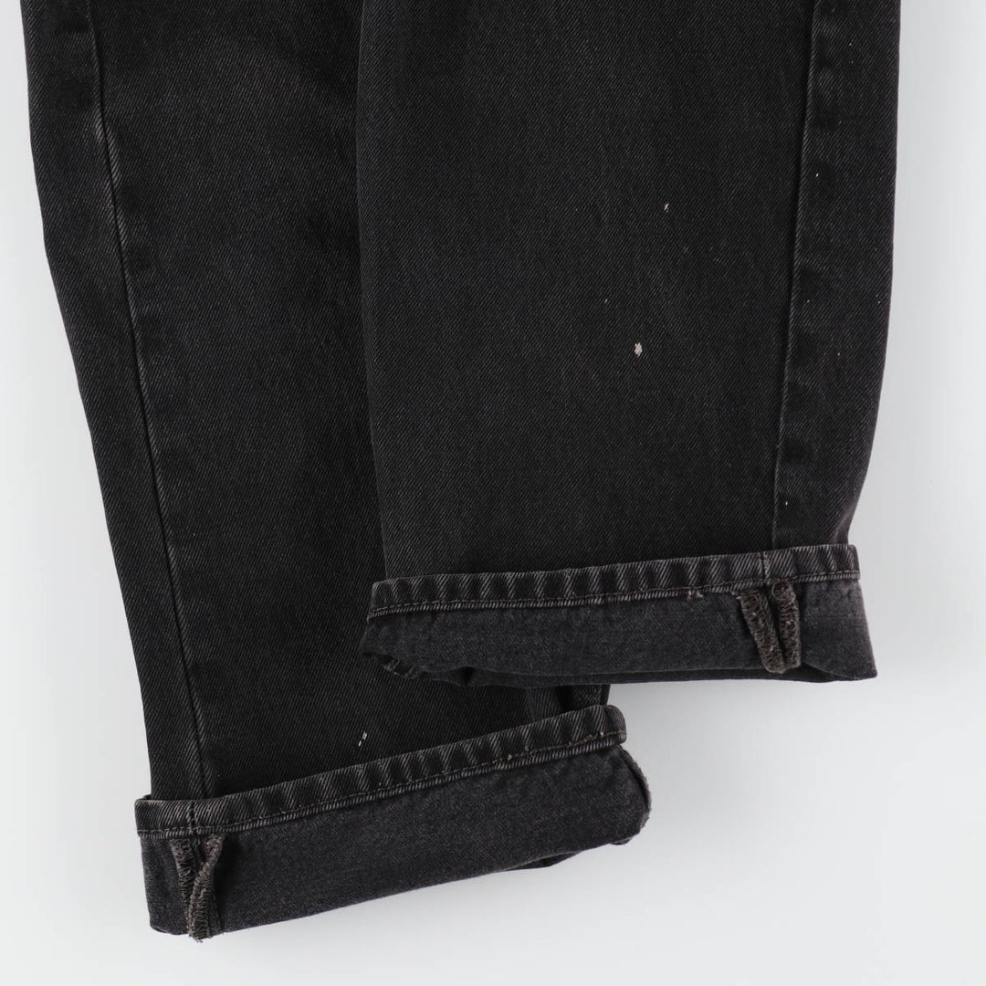 Levi's 505 Black Denim Tapered Denim Pants Men's W36 equivalent / eaa507698