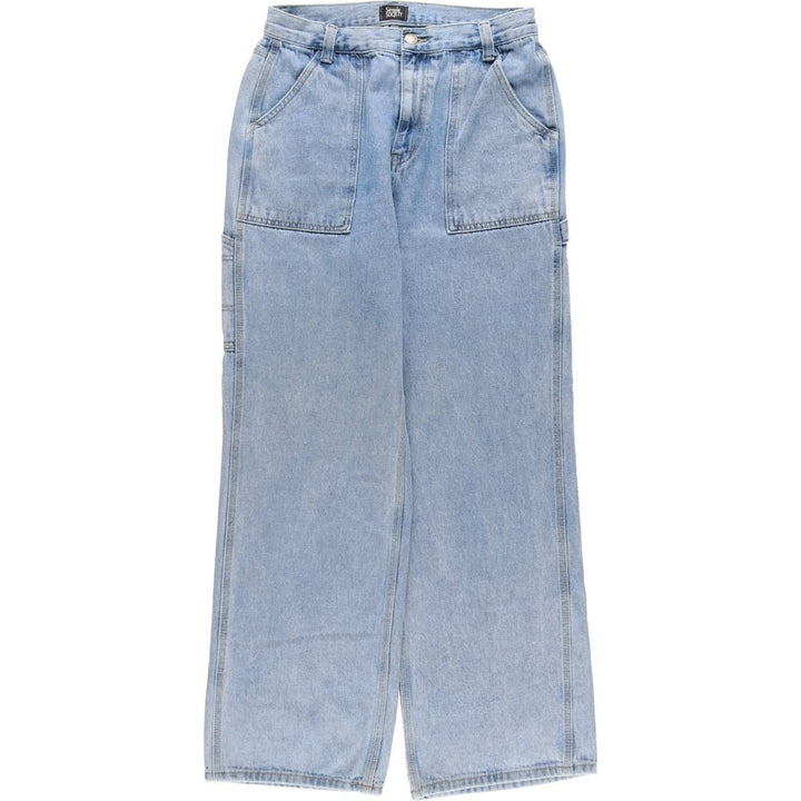 Simple SOCIETY Denim Painter Pants Women's L (w30) /eaa507699