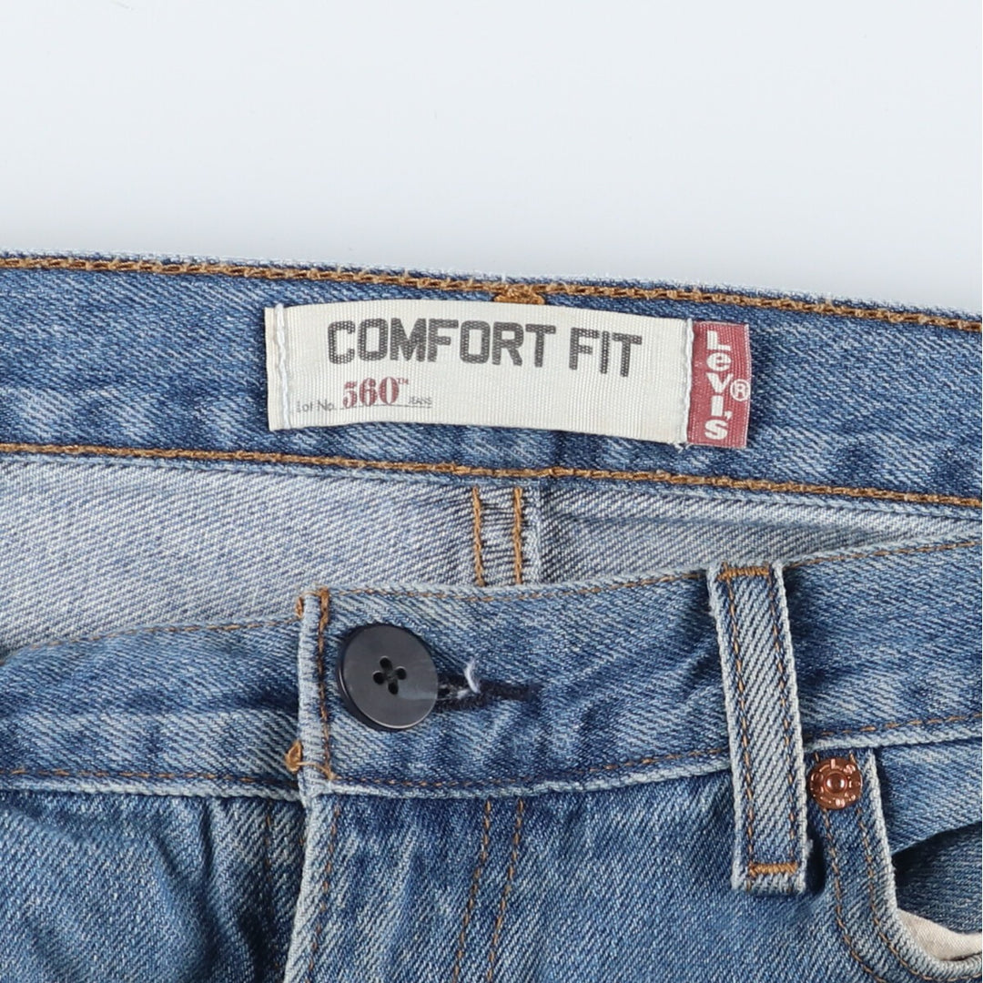 Levi's 560 COMFORT FIT LOOSE tapered denim pants for men, size W34 / eaa507734