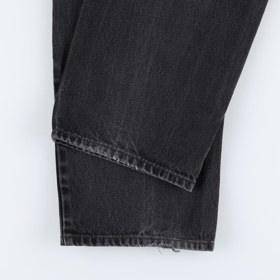 Levi's 550 Relaxed Fit Coupe Relax Black Denim Tapered Denim Pants Men's W33 equivalent / eaa507735