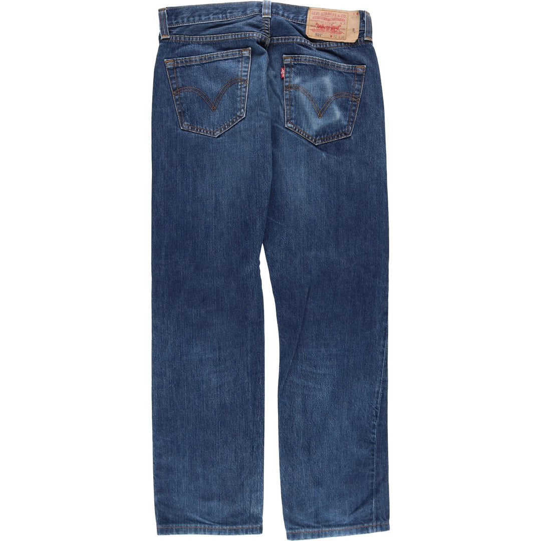 Levi's Levi's 501 STRAIGHT LEG BUTTON-FLY straight denim pants for men, equivalent to W32 / eaa507745