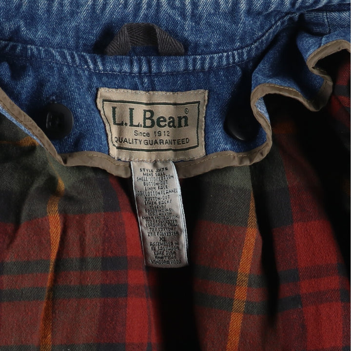 ~00'S LLBean Denim Hunting Jacket Men's XL /eaa507779