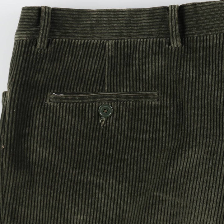 EUCIDIO TUCCI Wide Ribbed Corduroy Pants Men's W37 equivalent / eaa507847