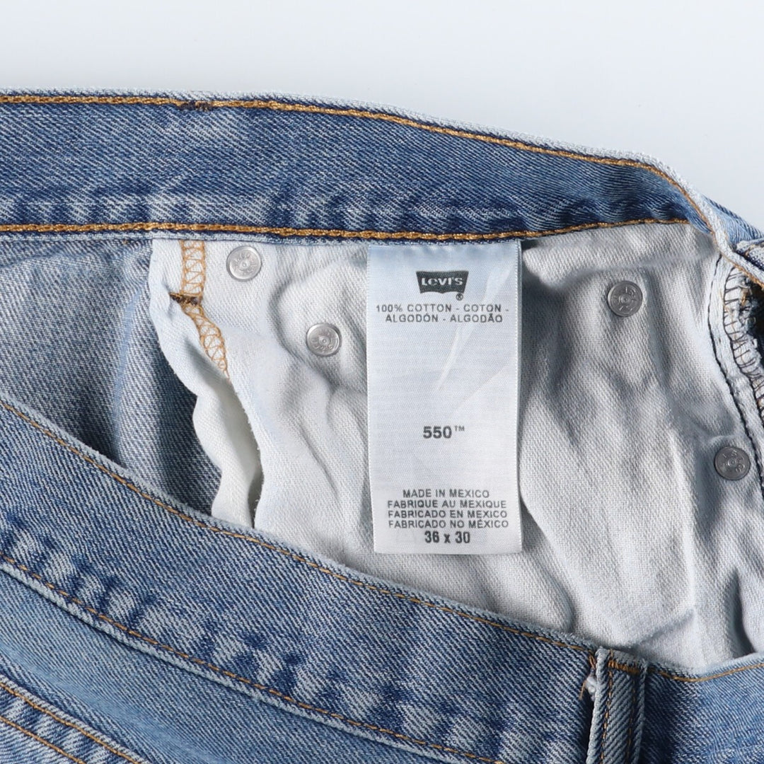 Levi's 550 tapered denim pants for men, size W35 / eaa507887