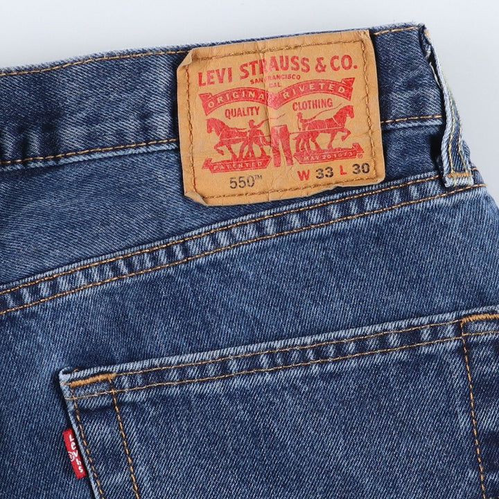 Levi's 550 tapered denim pants for men, size W34 / eaa507890