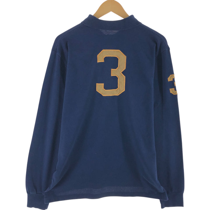 Ralph Lauren POLO by Ralph Lauren Big Pony Long Sleeve Polo Shirt Men's L size / eaa507911