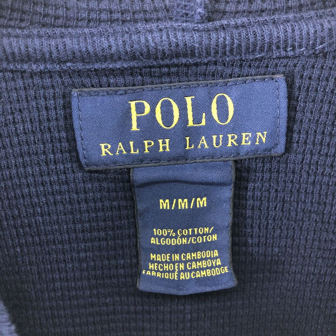 Ralph Lauren POLO RALPH LAUREN Hooded Thermal Long T-shirt Men's M size / eaa507914