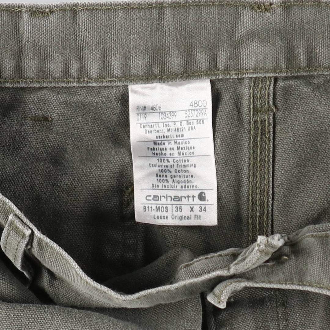 Carhartt Loose Original Fit Duck Painter Pants Men's W33 equivalent / eaa508054