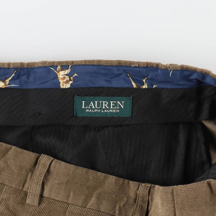 Ralph Lauren LAUREN Corduroy pants for women, equivalent to XXL (w36) / eaa508075