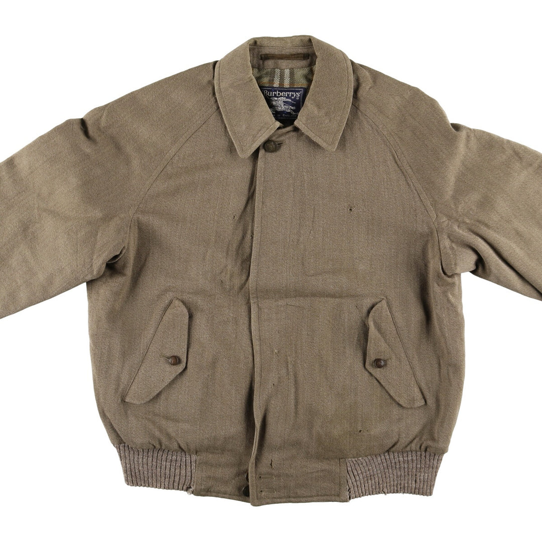 70s-80'S Burberry's wool blouson, made in England, men's XL size, vintage / eaa508100